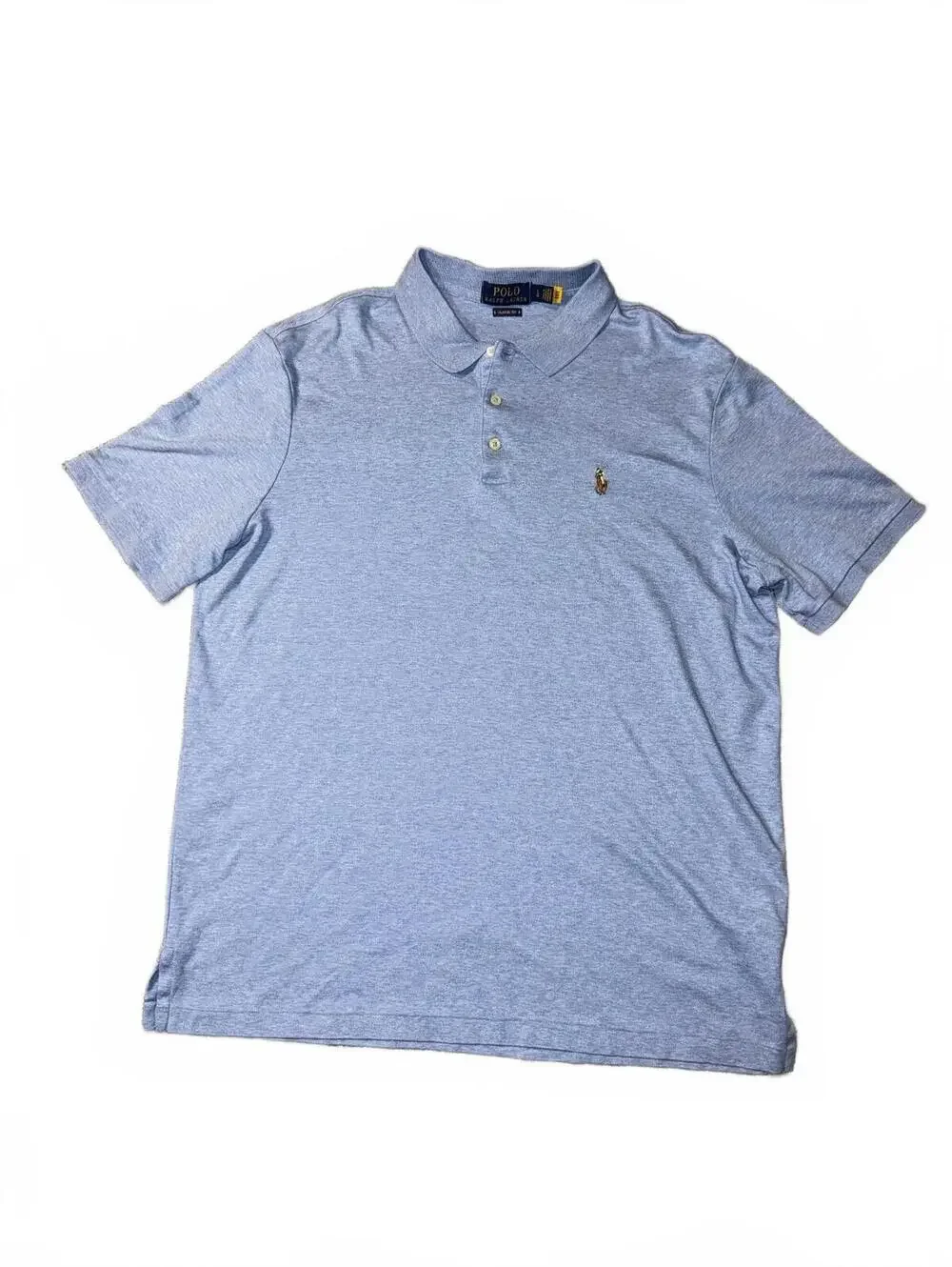 Polo Ralph Lauren Classic Fit Light Blue Polo Shirt size large
